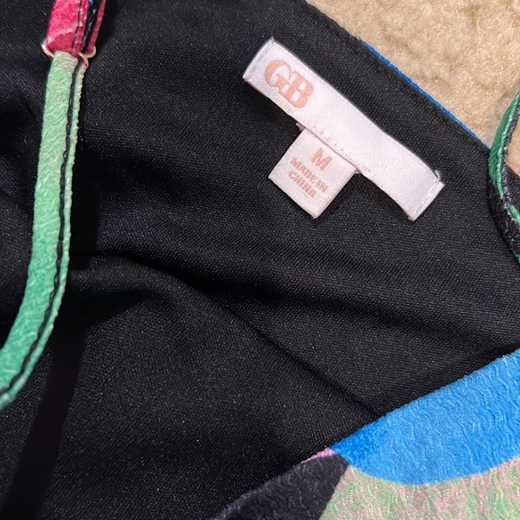 GB tropical cutout side mini dress - Picture 4 of 6